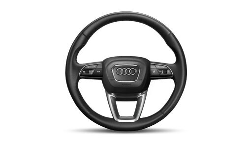 Volan sport multifunctional, imbracat in