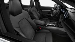 Interior S combi. negru microfibra/piele