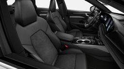 Interior S combi. negru microfibra/piele