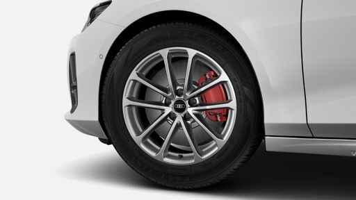 Etriere frana de culoare rosie