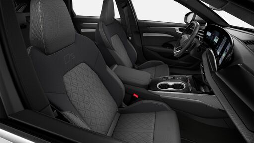 Interior S line negru stofa Cascade