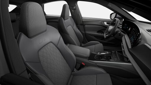 Interior S line negru stofa Cascade