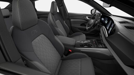 Interior S line negru stofa Cascade