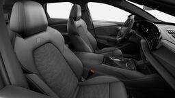 Interior S combi. negru microfibra/piele