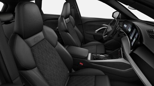 Interior S combi. negru microfibra/piele