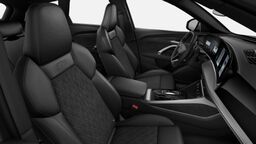 Interior S combi. negru microfibra/piele