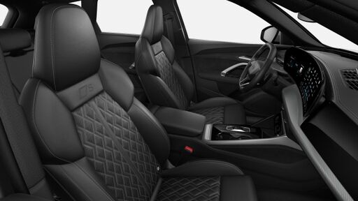 Interior S negru piele