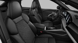 Interior S combi. negru microfibra/piele