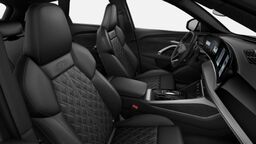 Interior S negru piele