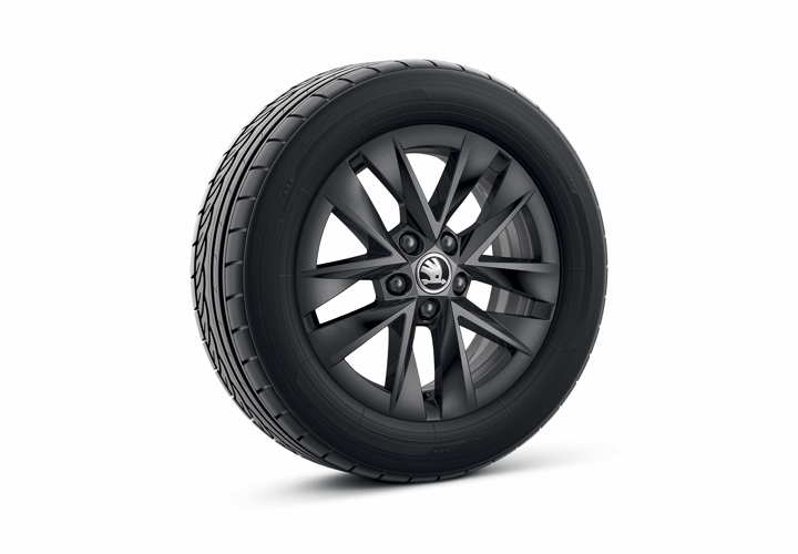 Jante aliaj 15" ROTARE negre