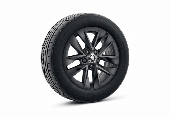 Jante aliaj 15" ROTARE negre