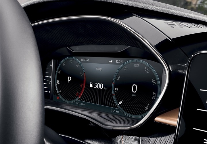 Virtual Cockpit - instrumente de bord