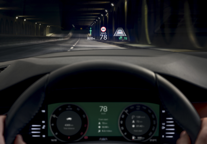 Head-up Display - proiecteaza in campul