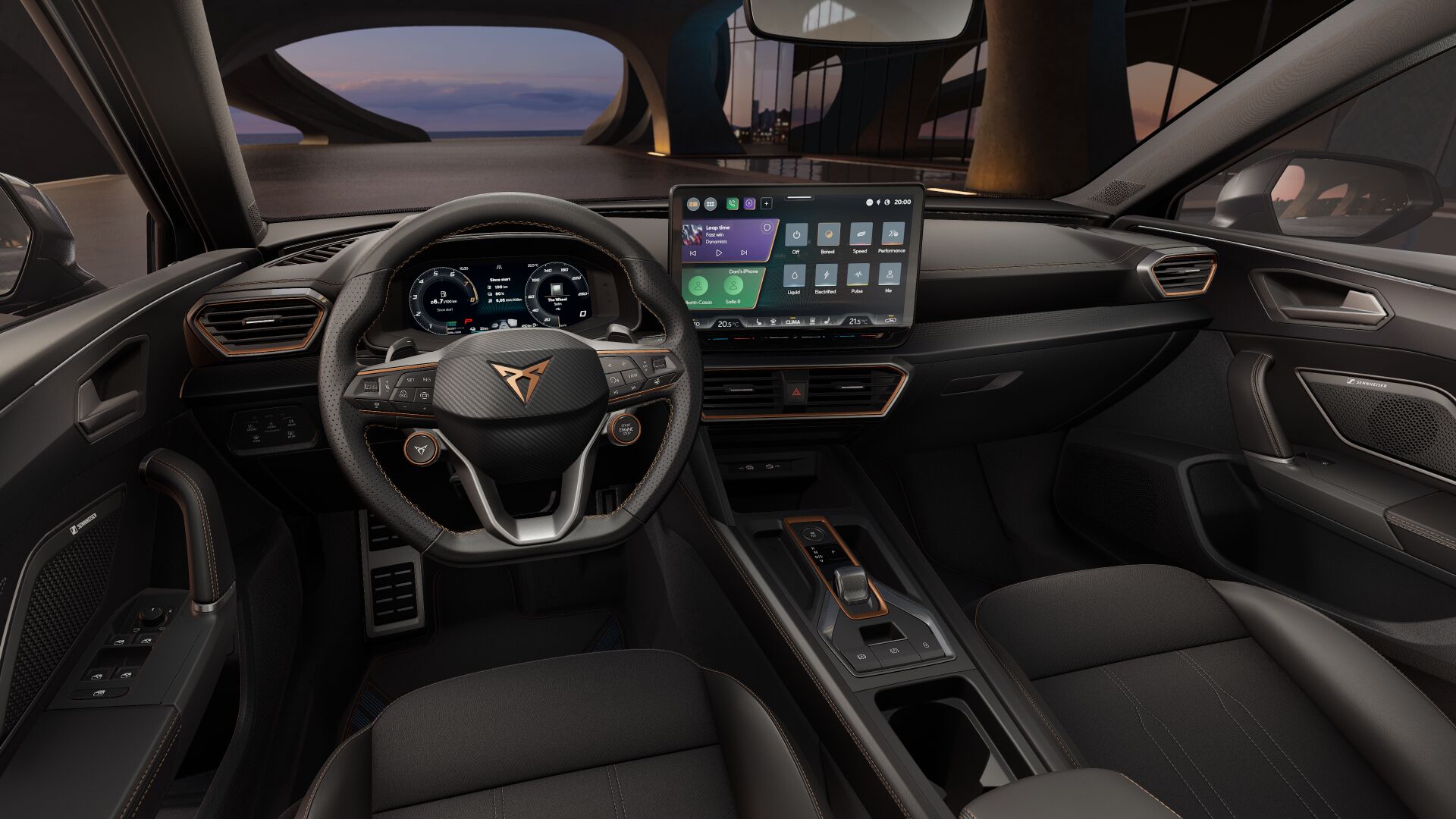 Imaginea unui CUPRA Leon 1.5 e-HYBRID DSG