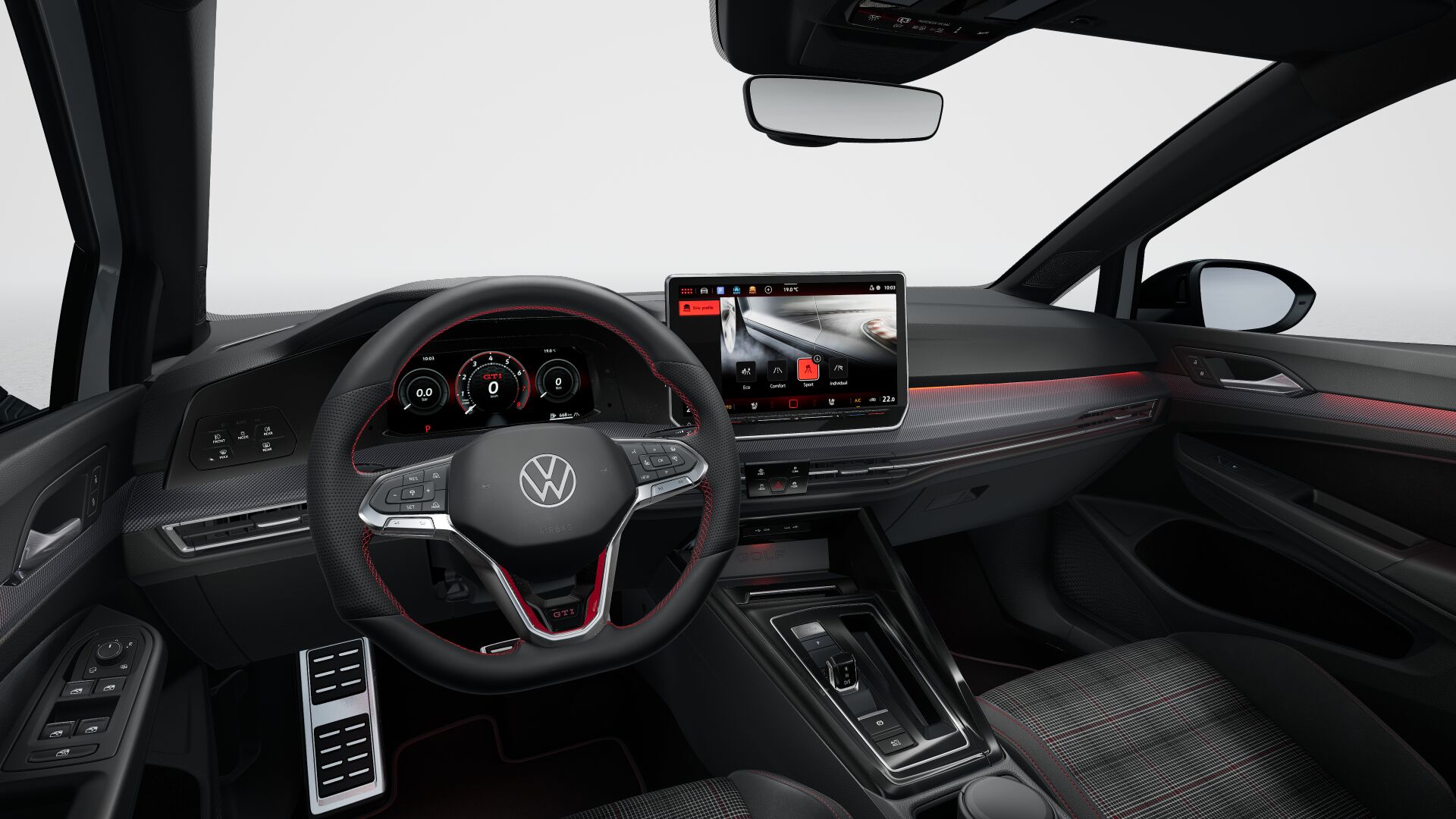 Imaginea unui Golf GTI