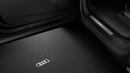 Projekcija logoa na podlogu pri