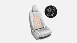 Ventilacija i masaža sedišta napred