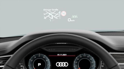 Head-up ekran - projekcija bitnih