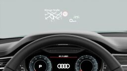 Head-up ekran - projekcija bitnih