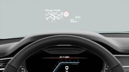 Head-up ekran - projekcija bitnih