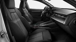 Unutrašnjost crni štof sa