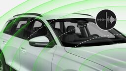 Akustična bočna stakla napred