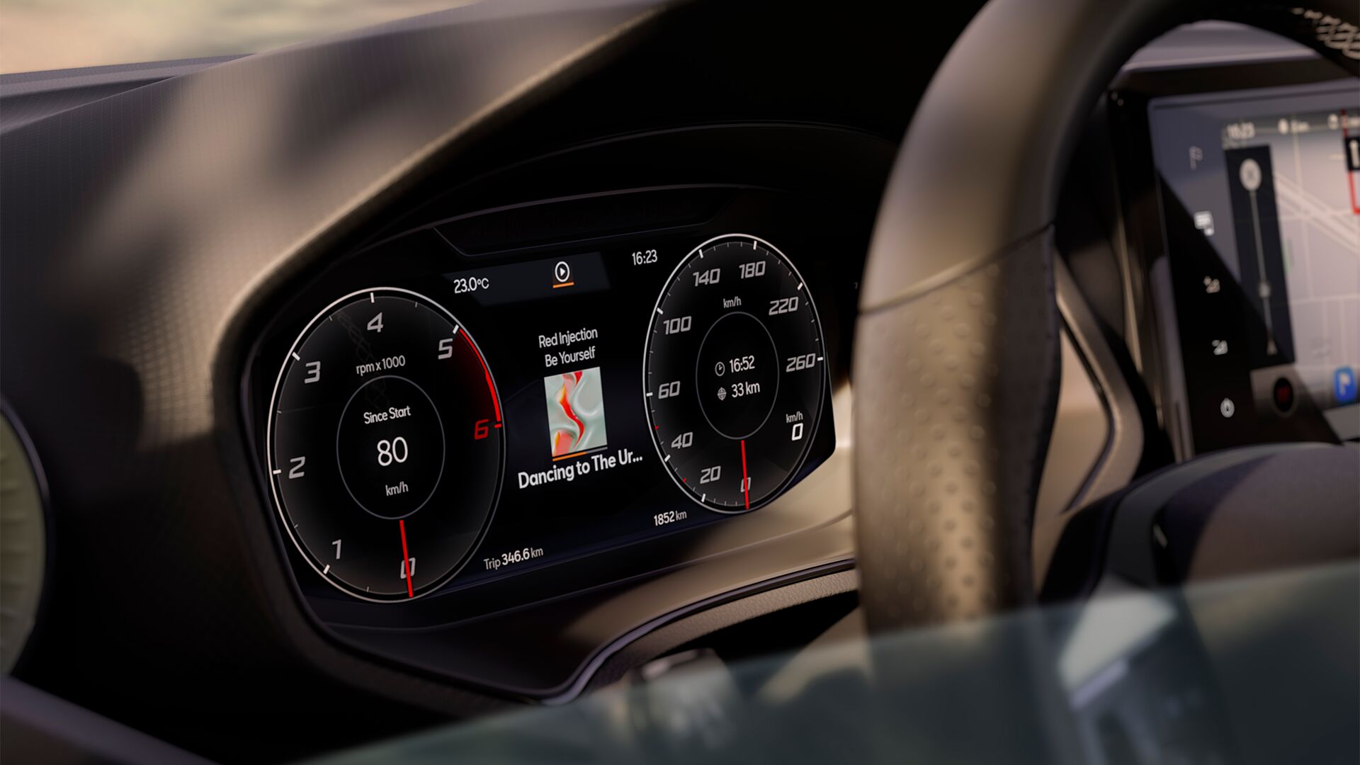 Active Info display - digitalna