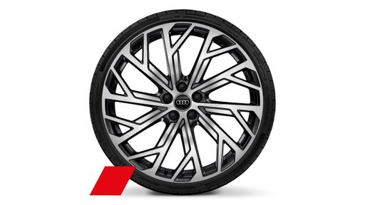 21" lita platišča Audi Sport, 10-kraki Y