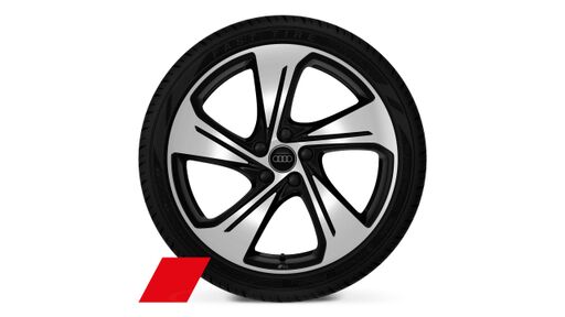 19" aluminijasta platišča, 5-kraki
