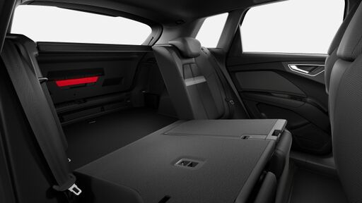 Naslonjalo zadnjih sedežev deljivo