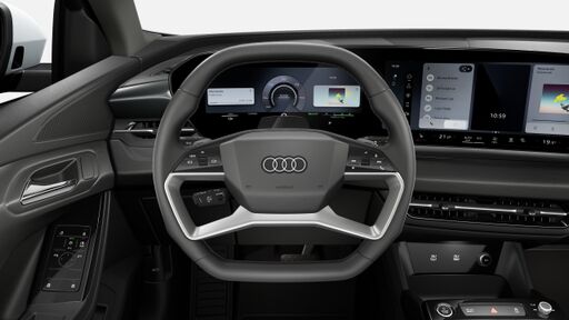 Volan, športni, usnjen, večfunkcijski, z