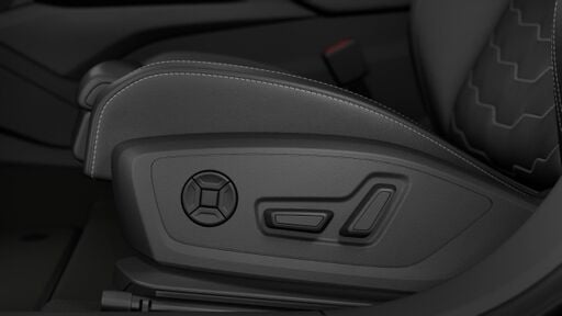 Sedeža spredaj, električno nastavljiva,