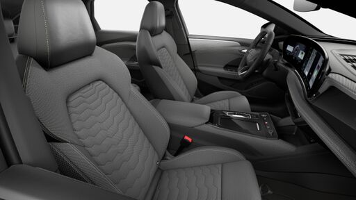 Notranjost, športni S line sedeži, črni