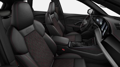 Šivi (sedeži), rdeče barve Audi Sport