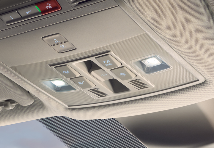 bralni lučki spredaj in zadaj