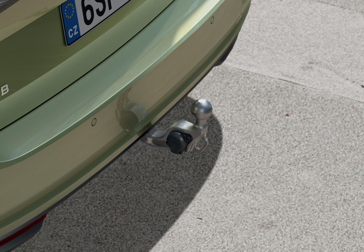 Vlečna kljuka - nihajno poklopna z