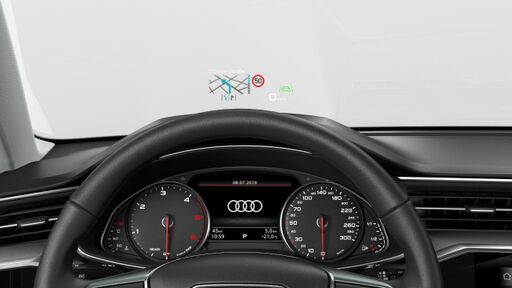 Head-up Display - zobrazovanie