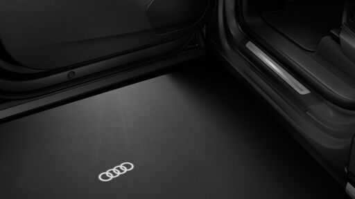 LED projekcia Audi kruhy