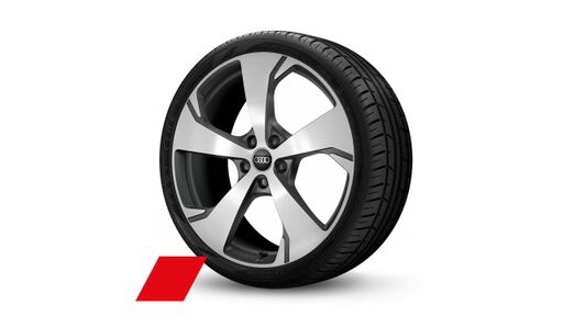 Disky Audi Sport, 5-ramenné falx dizajn,