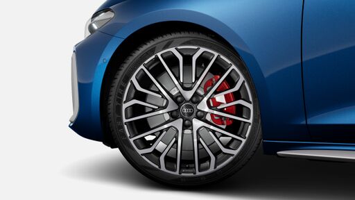 Strmene bŕzd lakované v červenej farbe