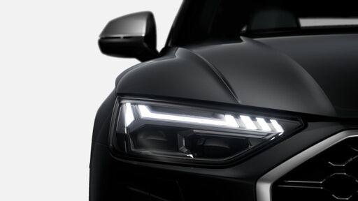 Matrix LED svetlomety vpredu; OLED