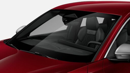 Akustické čelné sklo, vyhrievané