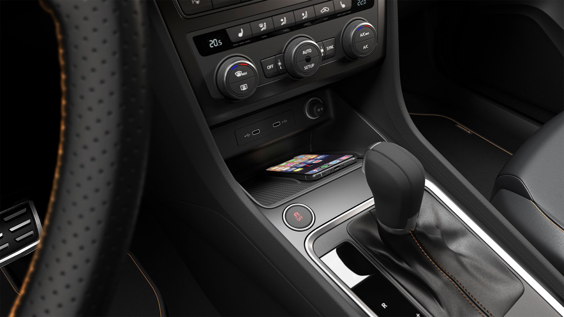 Bezdrôtové nabíjanie mobilného telefónu