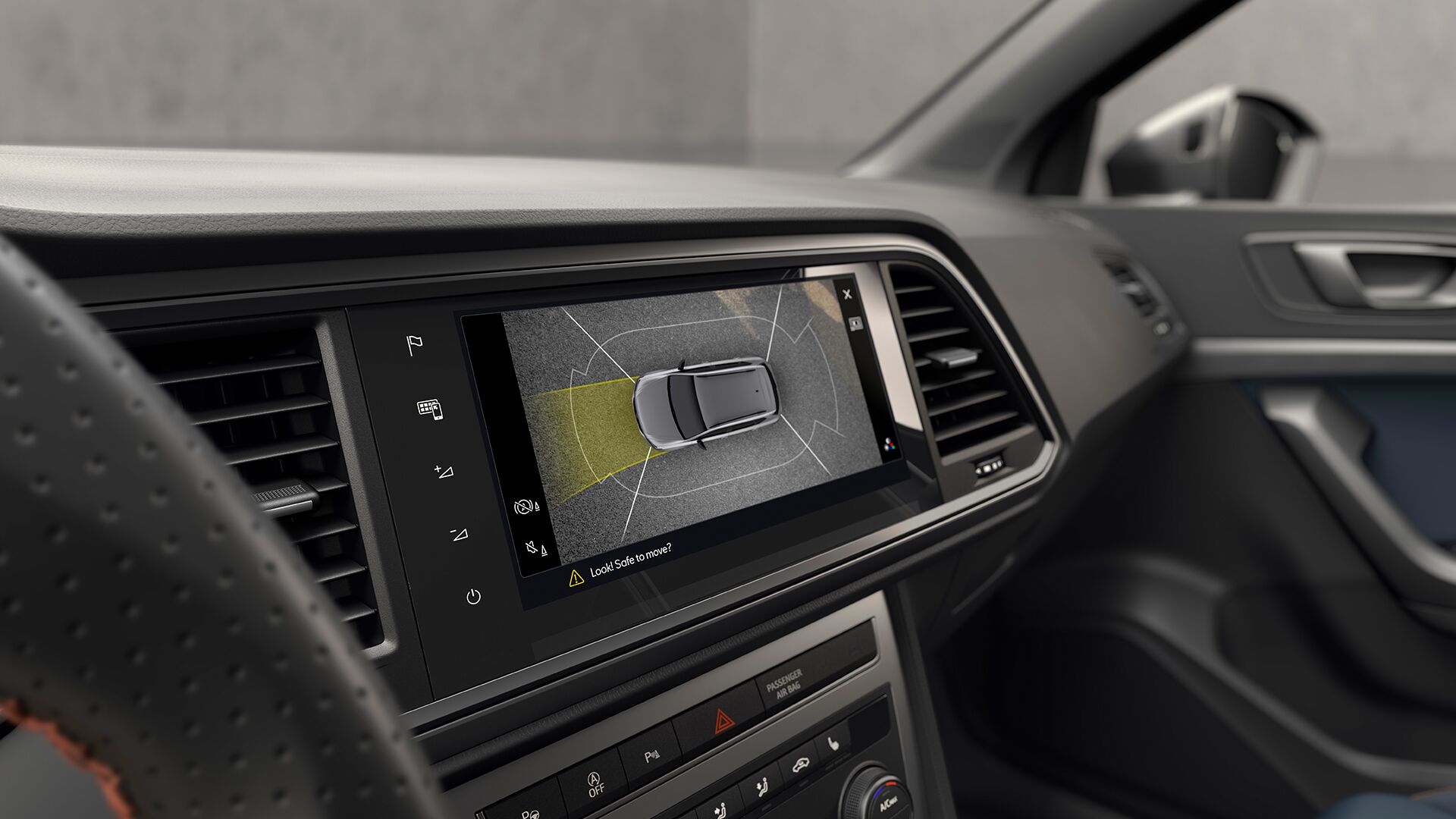 Top View kamera - zobrazenie okolia