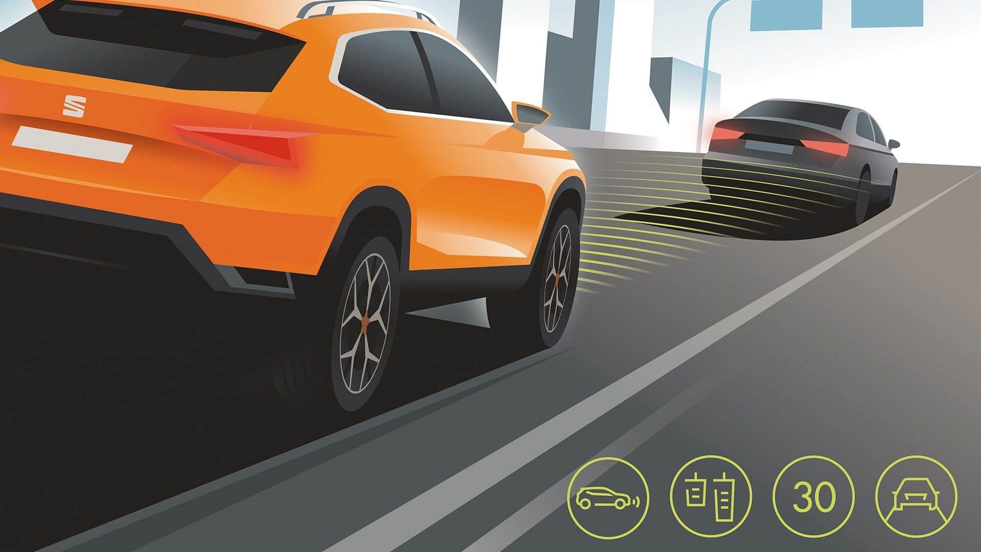 Safe/Driving Pack XL: adaptívny tempomat