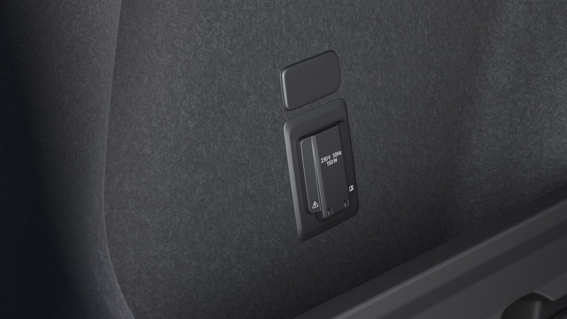 Zásuvka na 230V v batožinovom priestore