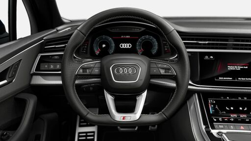 Кермо спортивне контурне шкіряне 3 спиці