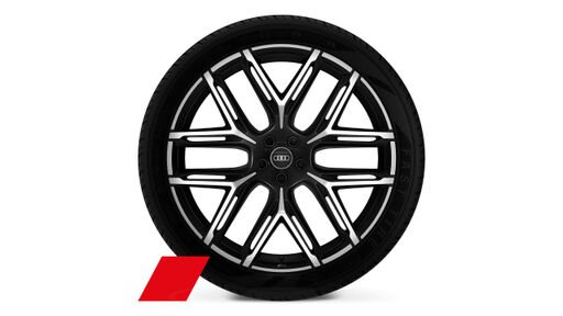 Диски 6 подвійних Y-спиць 10,5Jx23 чорні