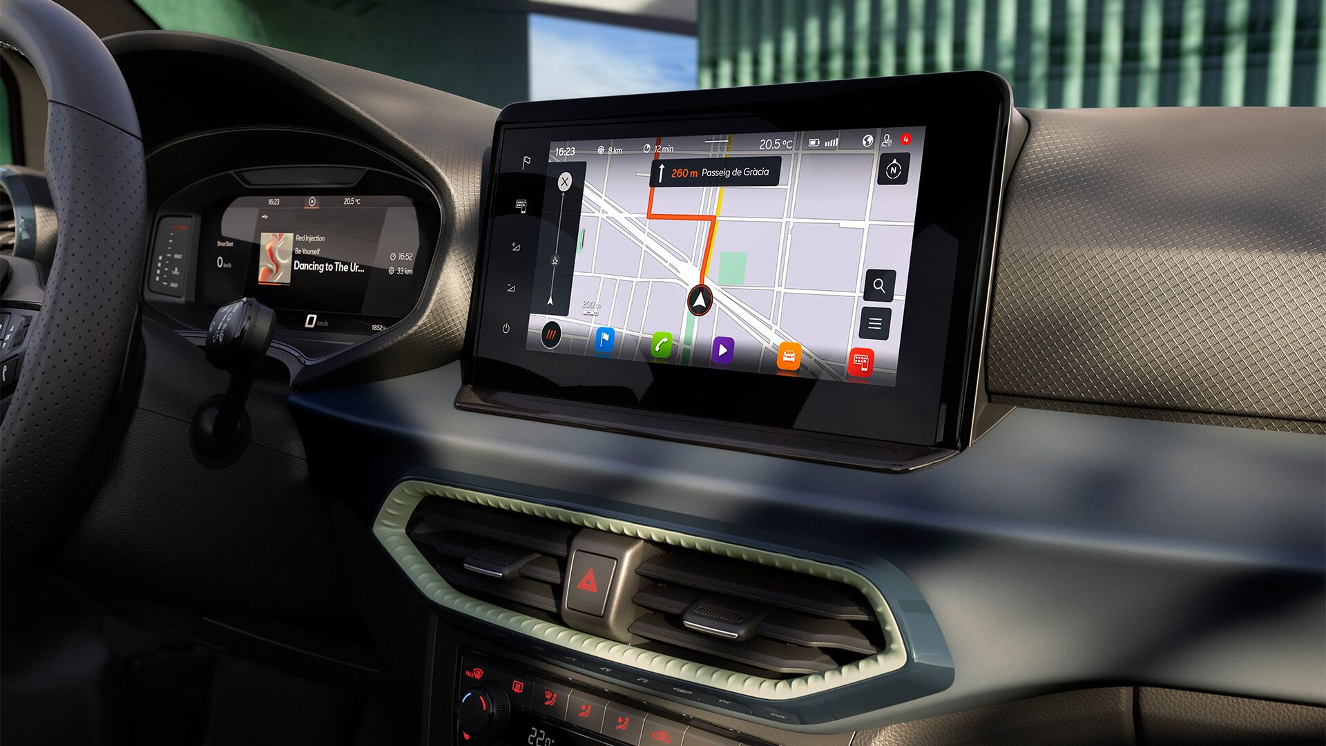 Функція "SEAT Connect" для наві+